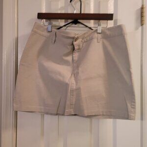 Gap Tan Denim Skirt